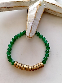 Yeşil Boncuklu Bilezik